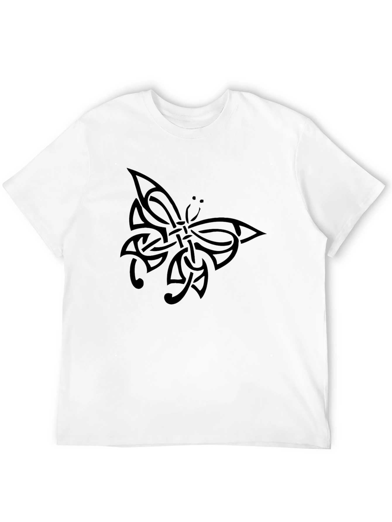 Black Butterfly Graphic T-Shirt