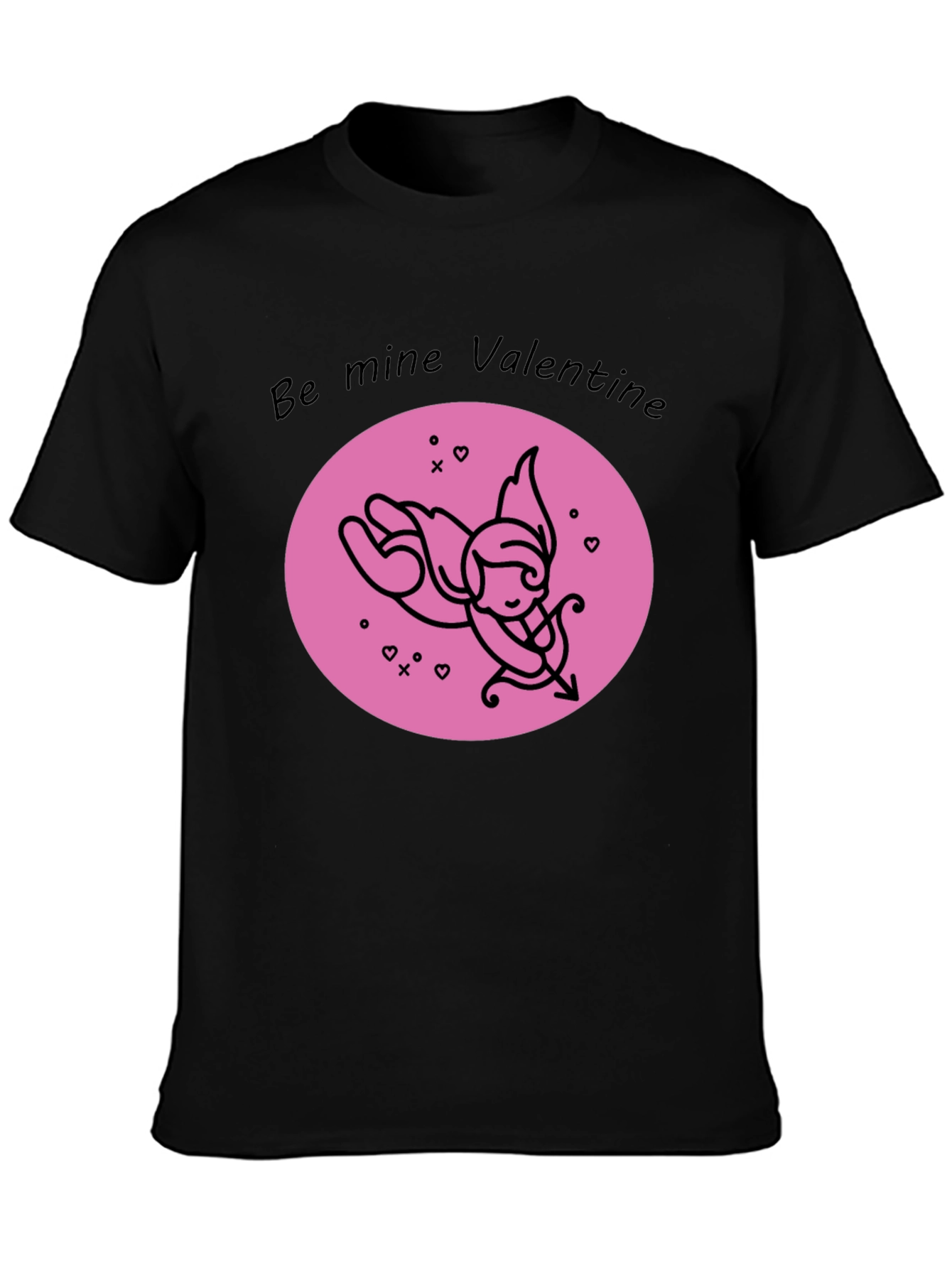 Valentines Day Cupid Graphic T-Shirt