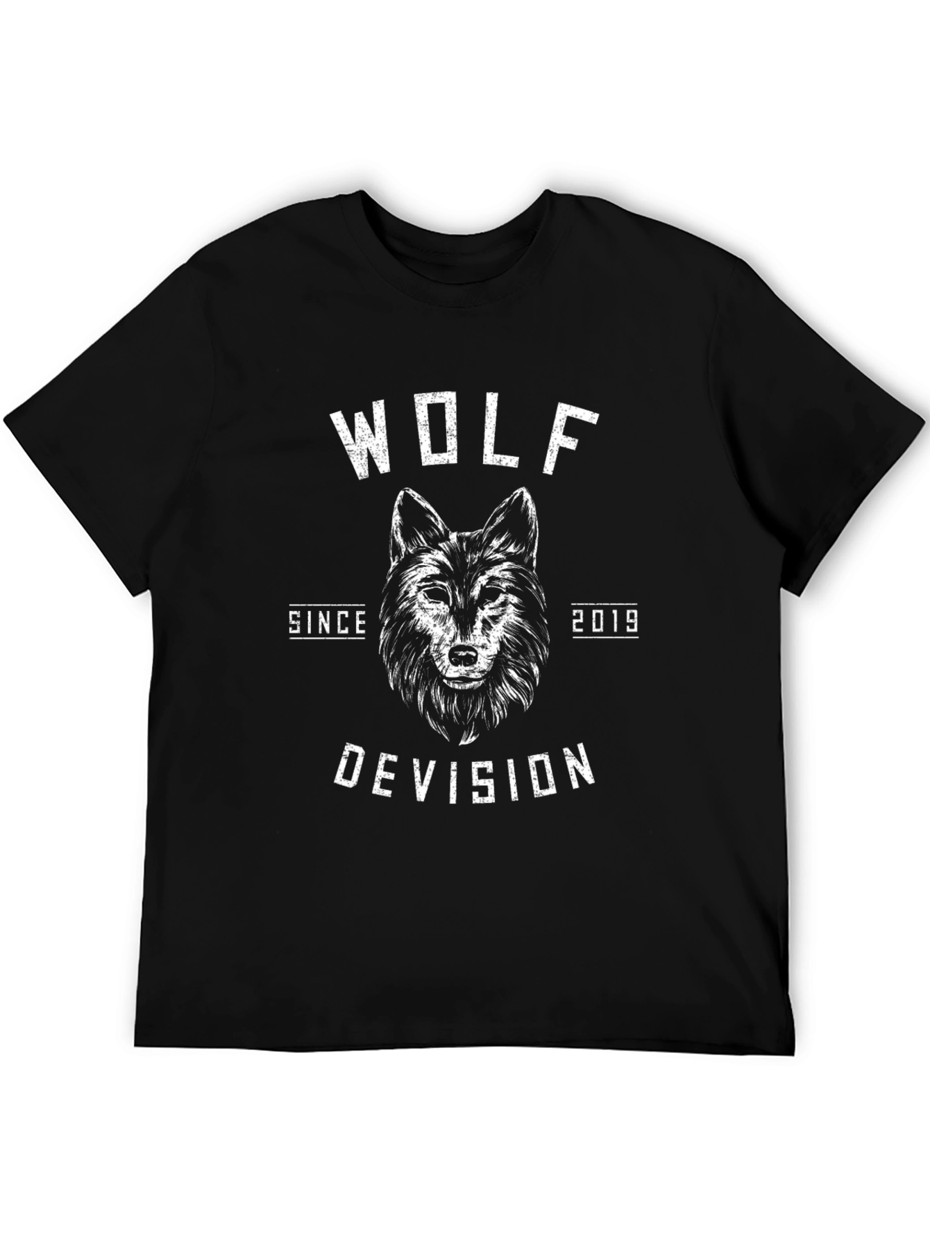Wolf Devision Black T-Shirt