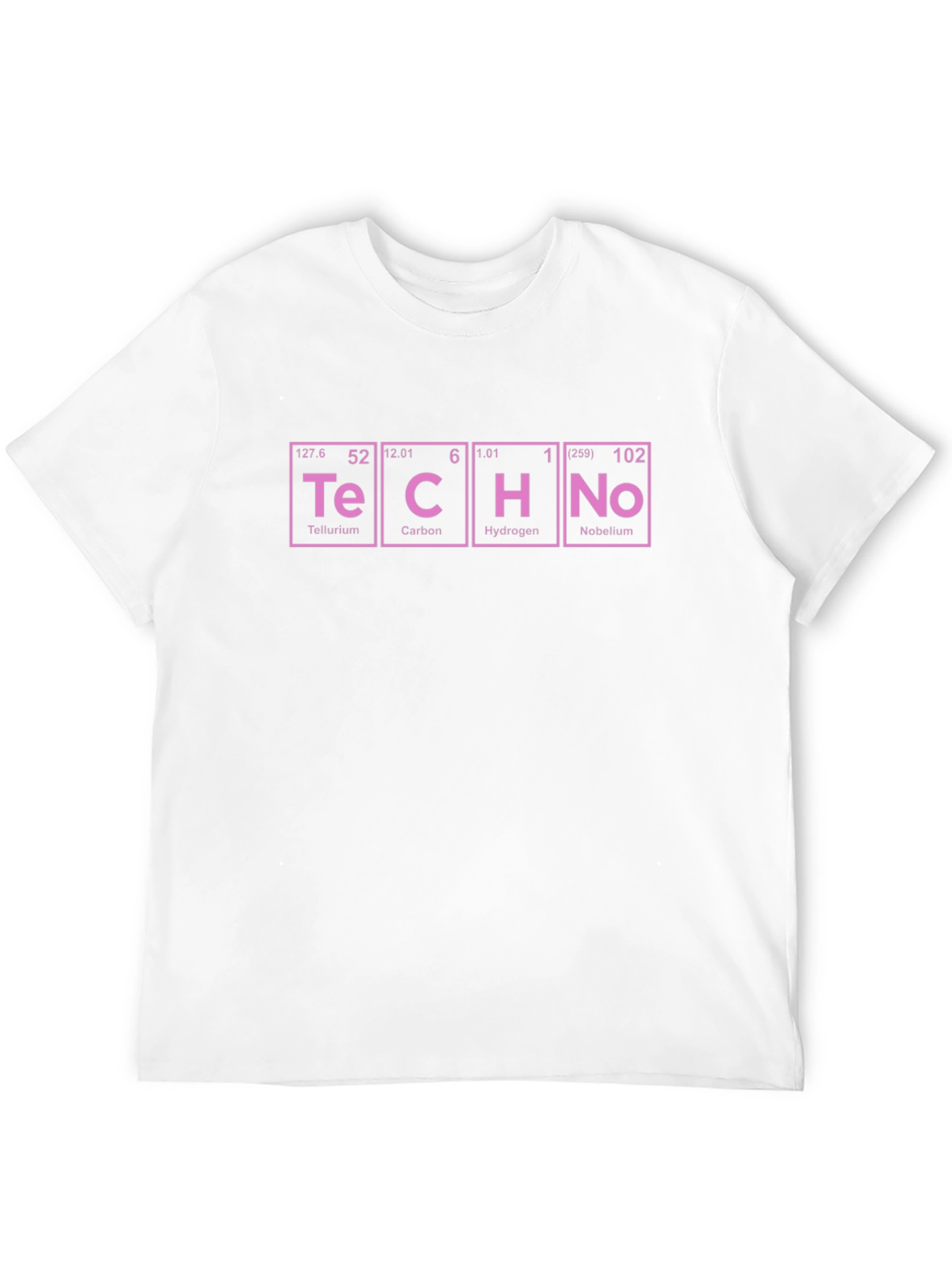 Periodic Table Techno Music Black T-Shirt