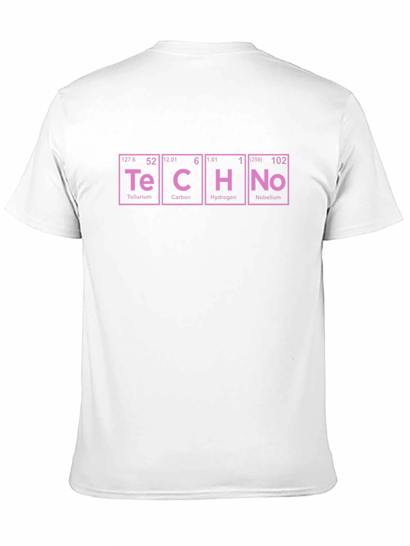 Periodic Table Techno Music Black T-Shirt