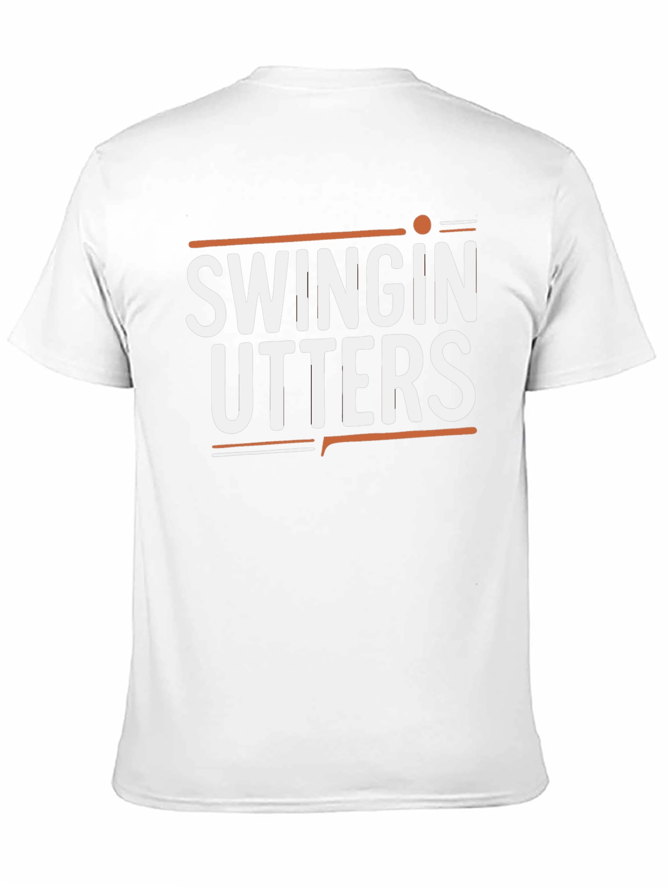 Swingin Utters Graphic Tee - Black Cotton Blend