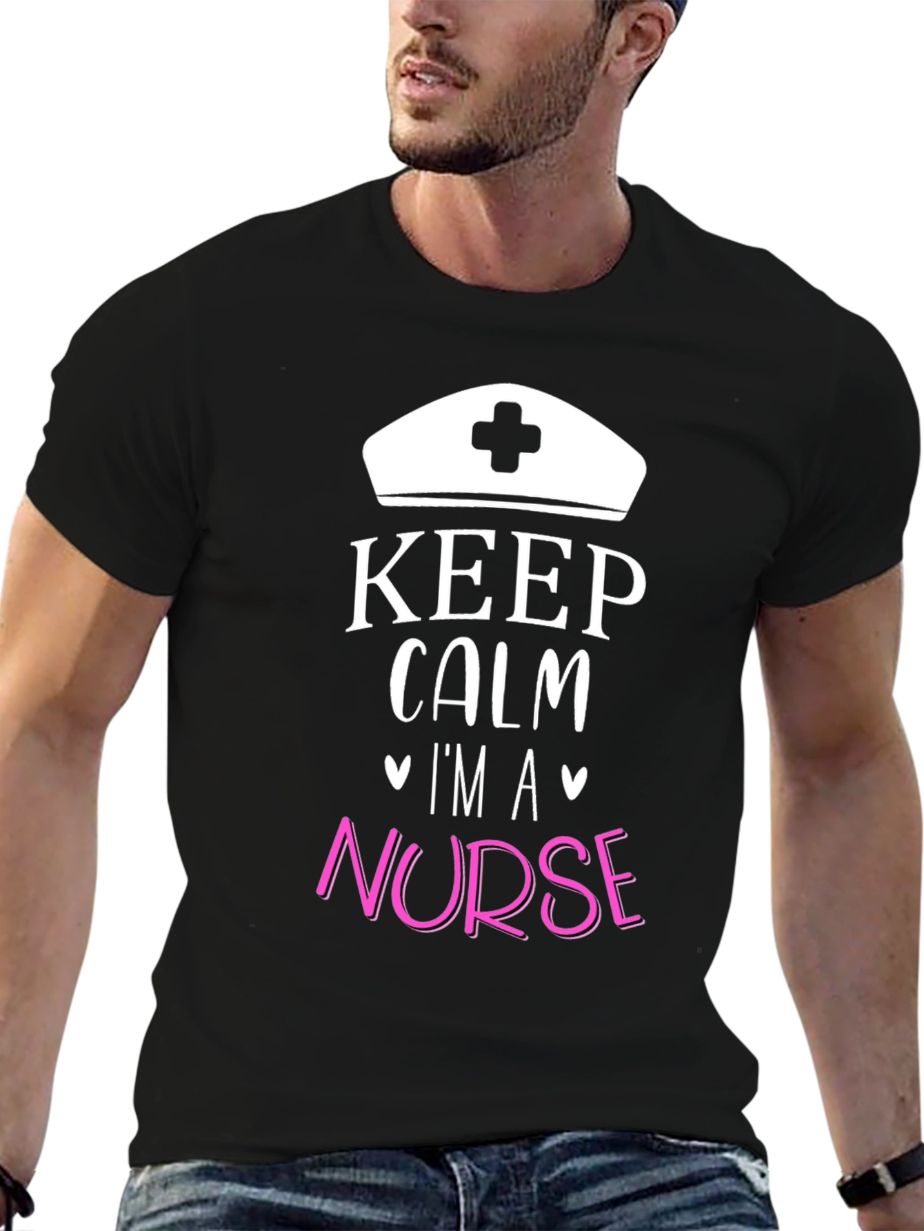 Keep Calm Im A Nurse Graphic Tee