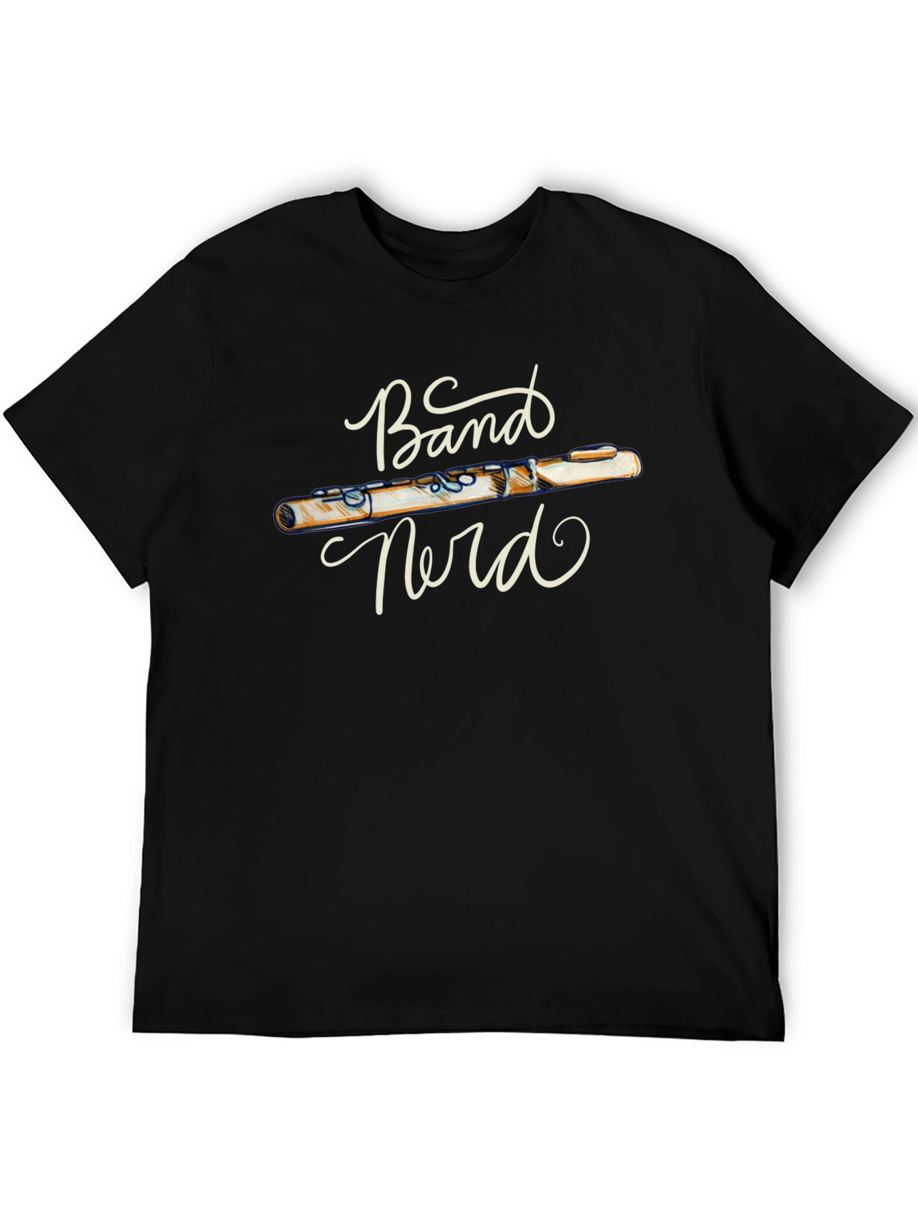 Band Nerd Flute T-Shirt - Musician Humor