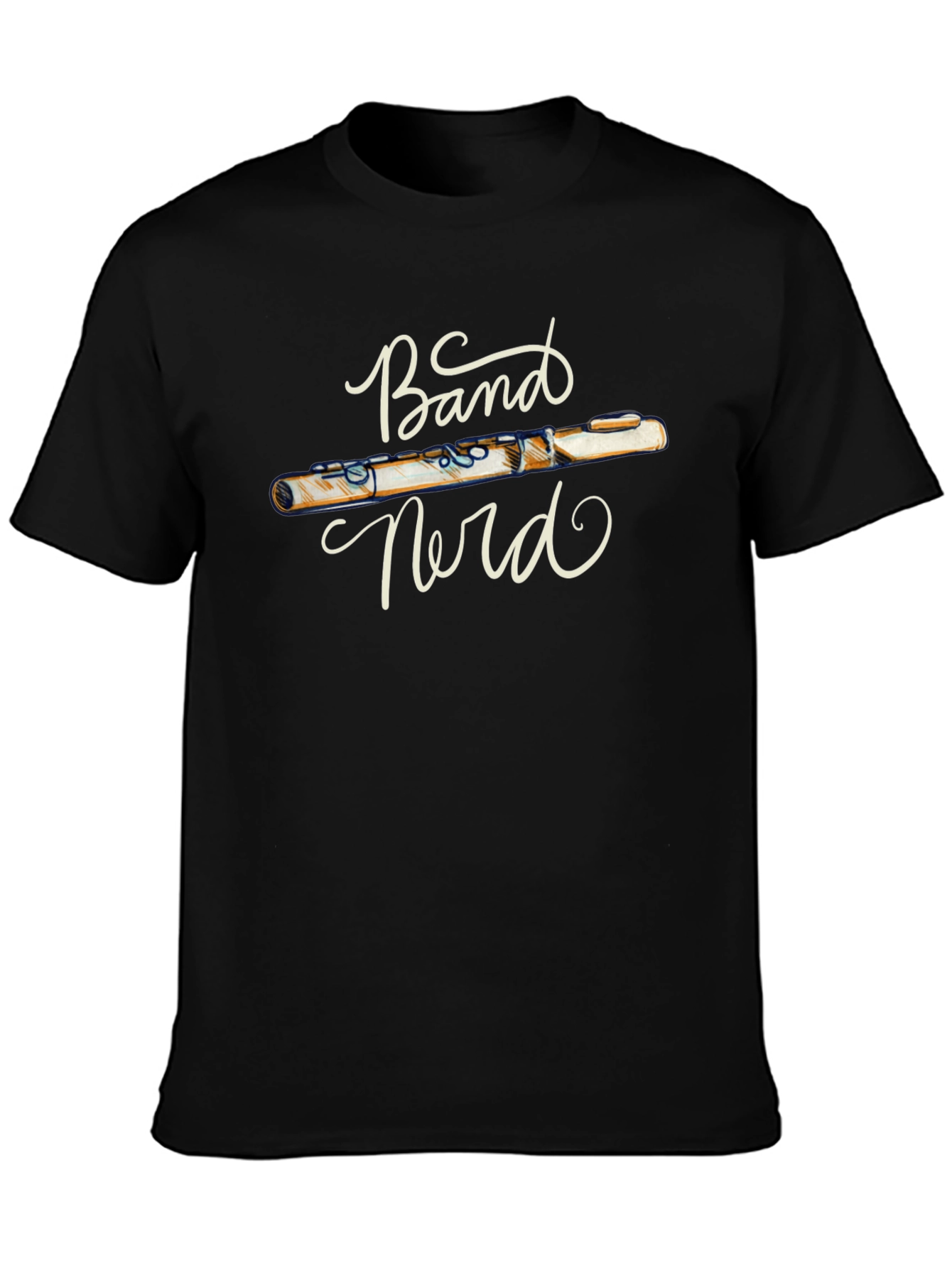 Band Nerd Flute T-Shirt - Musician Humor