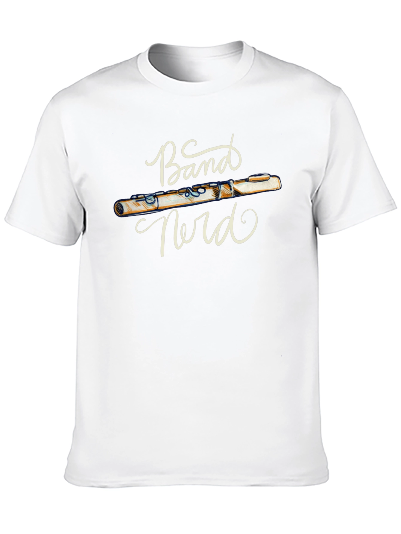 Band Nerd Flute T-Shirt - Musician Humor