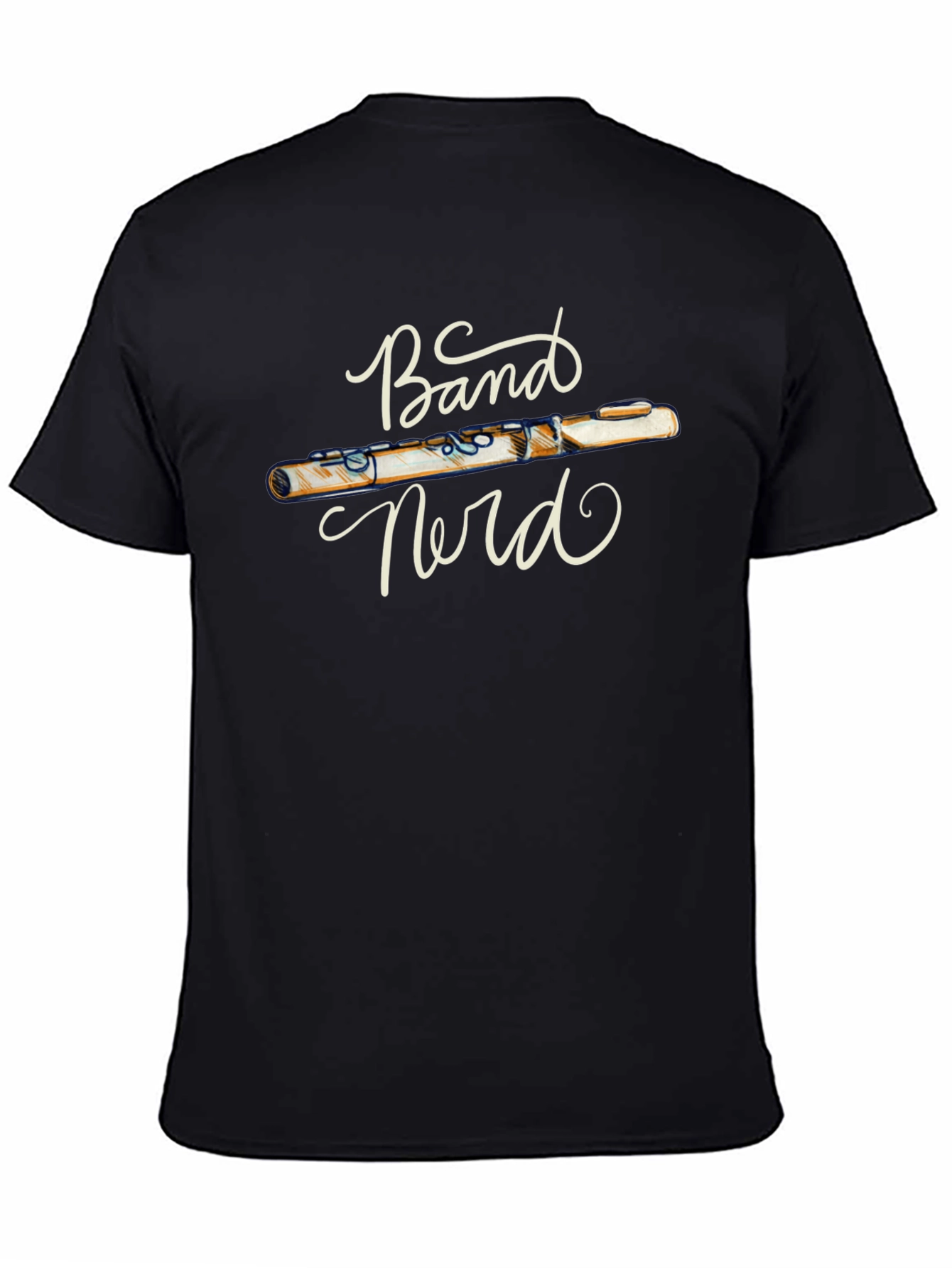 Band Nerd Flute T-Shirt - Musician Humor