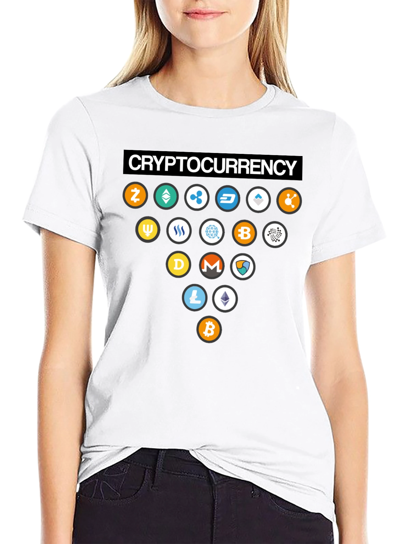 Cryptocurrency T-Shirt: Bitcoin Ethereum & Altcoins