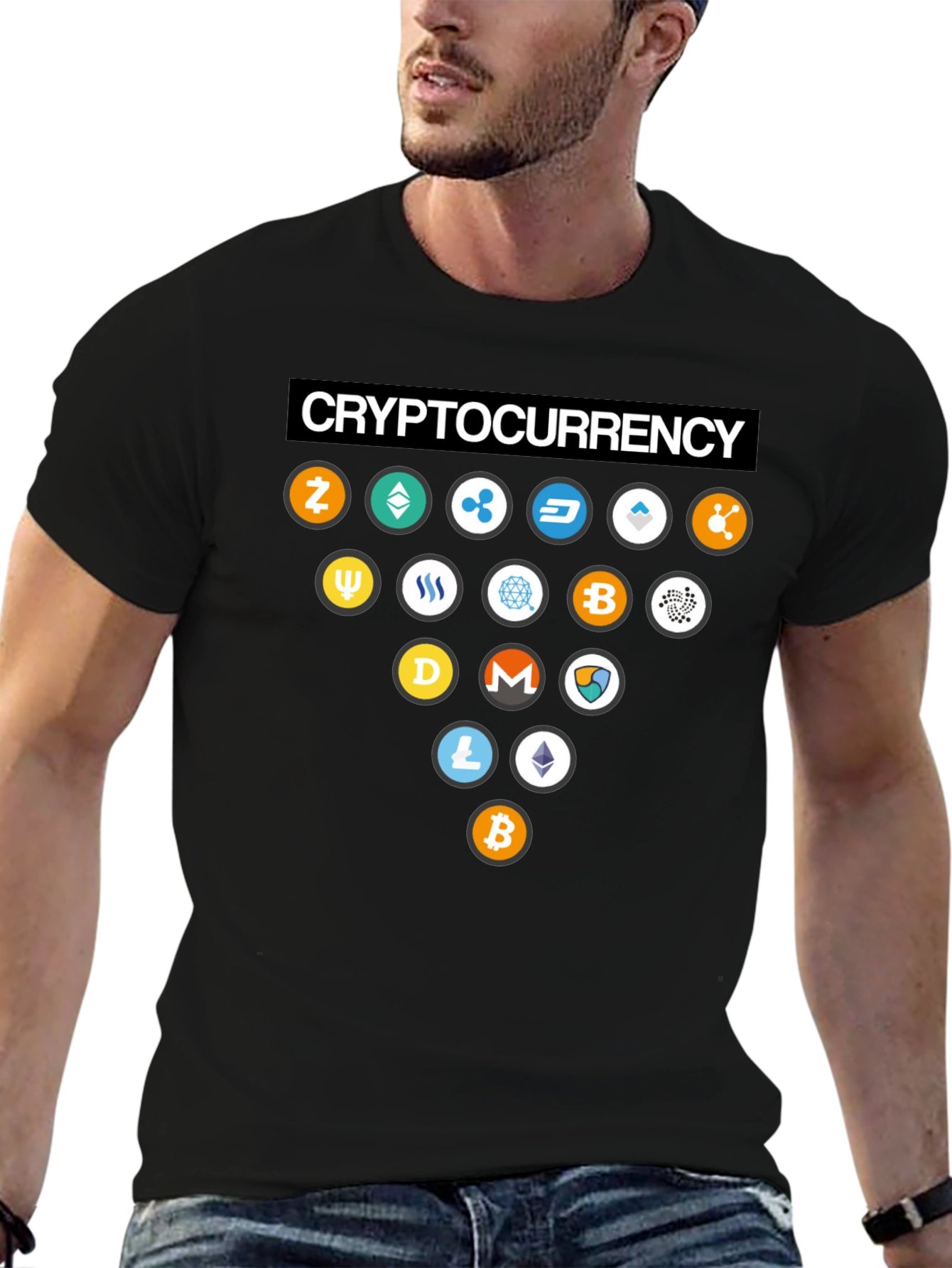 Cryptocurrency T-Shirt: Bitcoin Ethereum & Altcoins