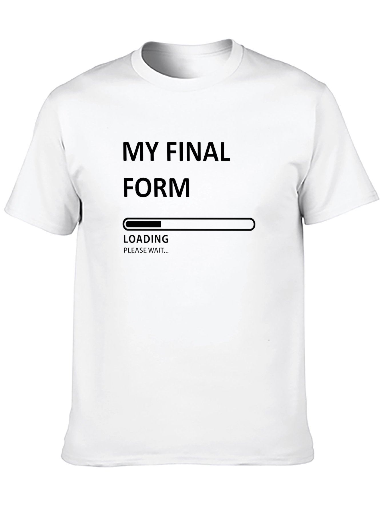 My Final Form Loading Graphic Tee - Black