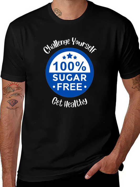 Challenge Yourself 100% Sugar-Free Tee