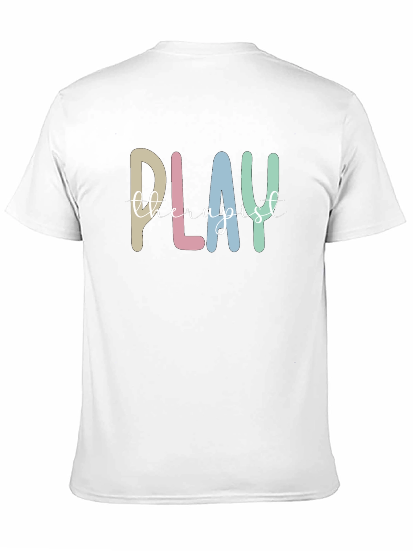 Play Therapist Graphic Tee - Comfortable Black T-Shirt