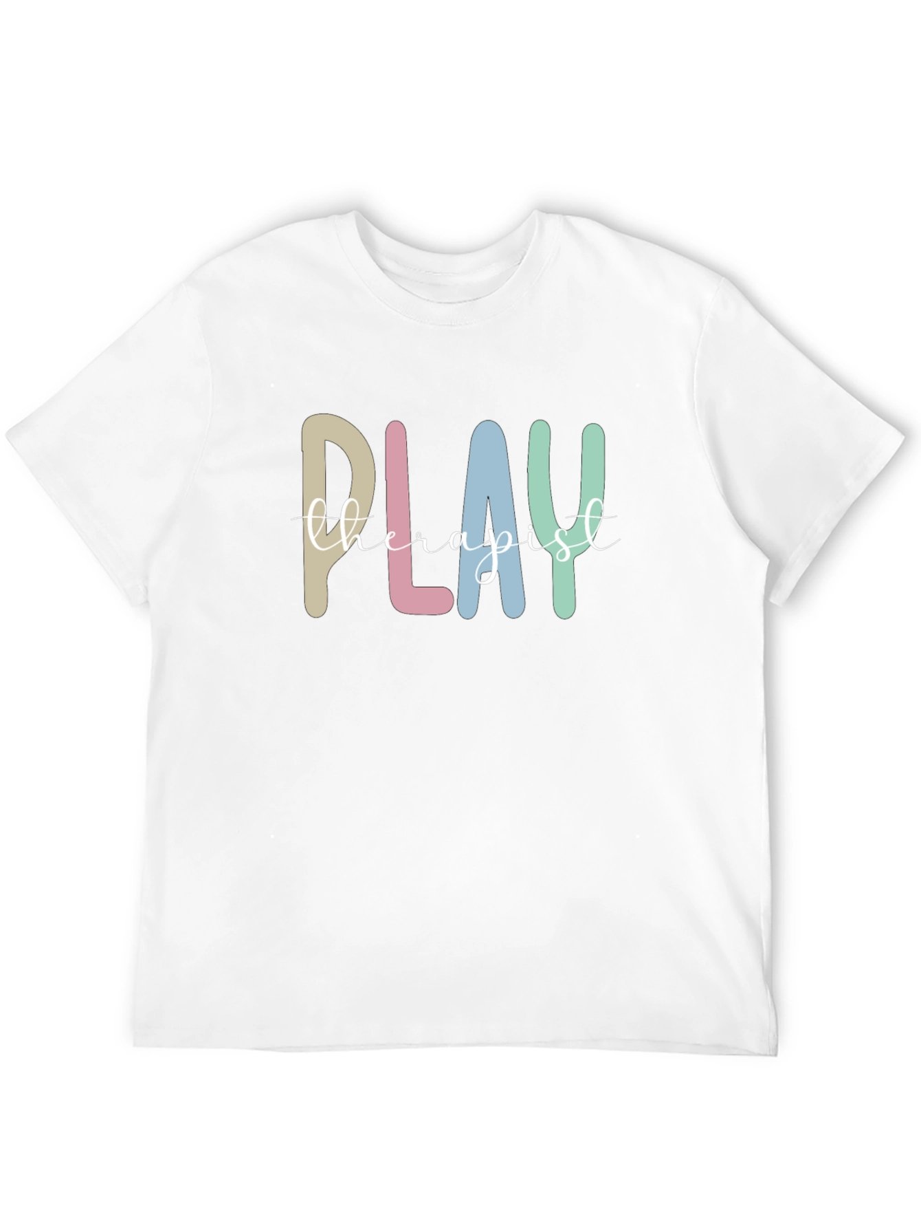 Play Therapist Graphic Tee - Comfortable Black T-Shirt