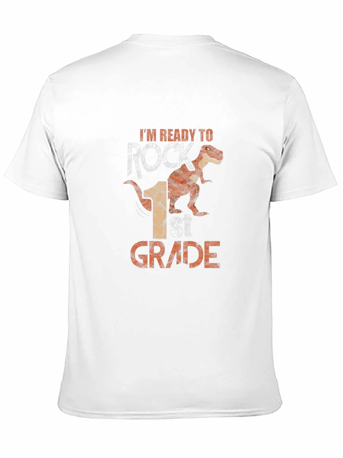 Ready to Rock 1st Grade Dinosaur T-Shirt