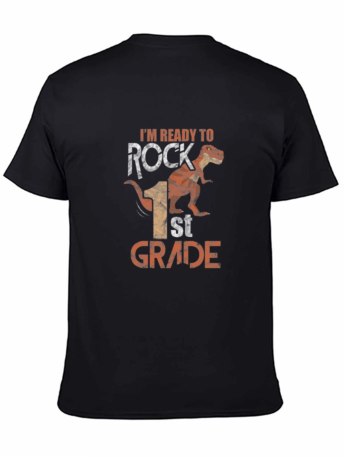 Ready to Rock 1st Grade Dinosaur T-Shirt