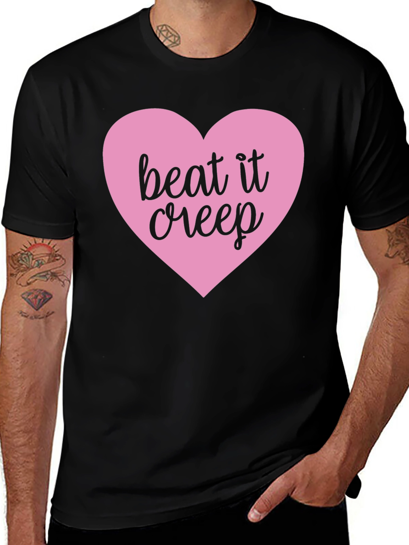 Beat It Creep Graphic Tee