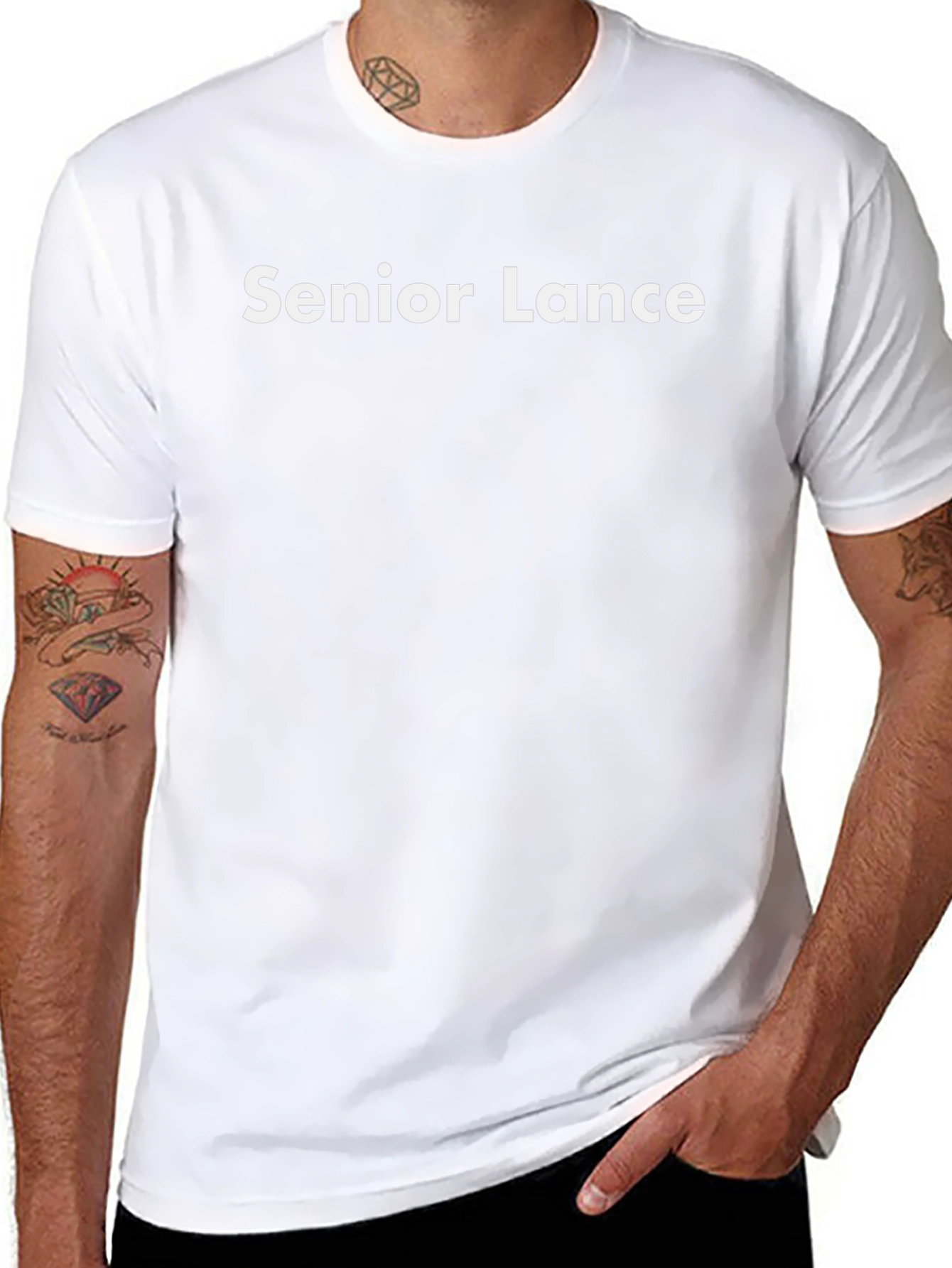 Senior Lance Black T-Shirt