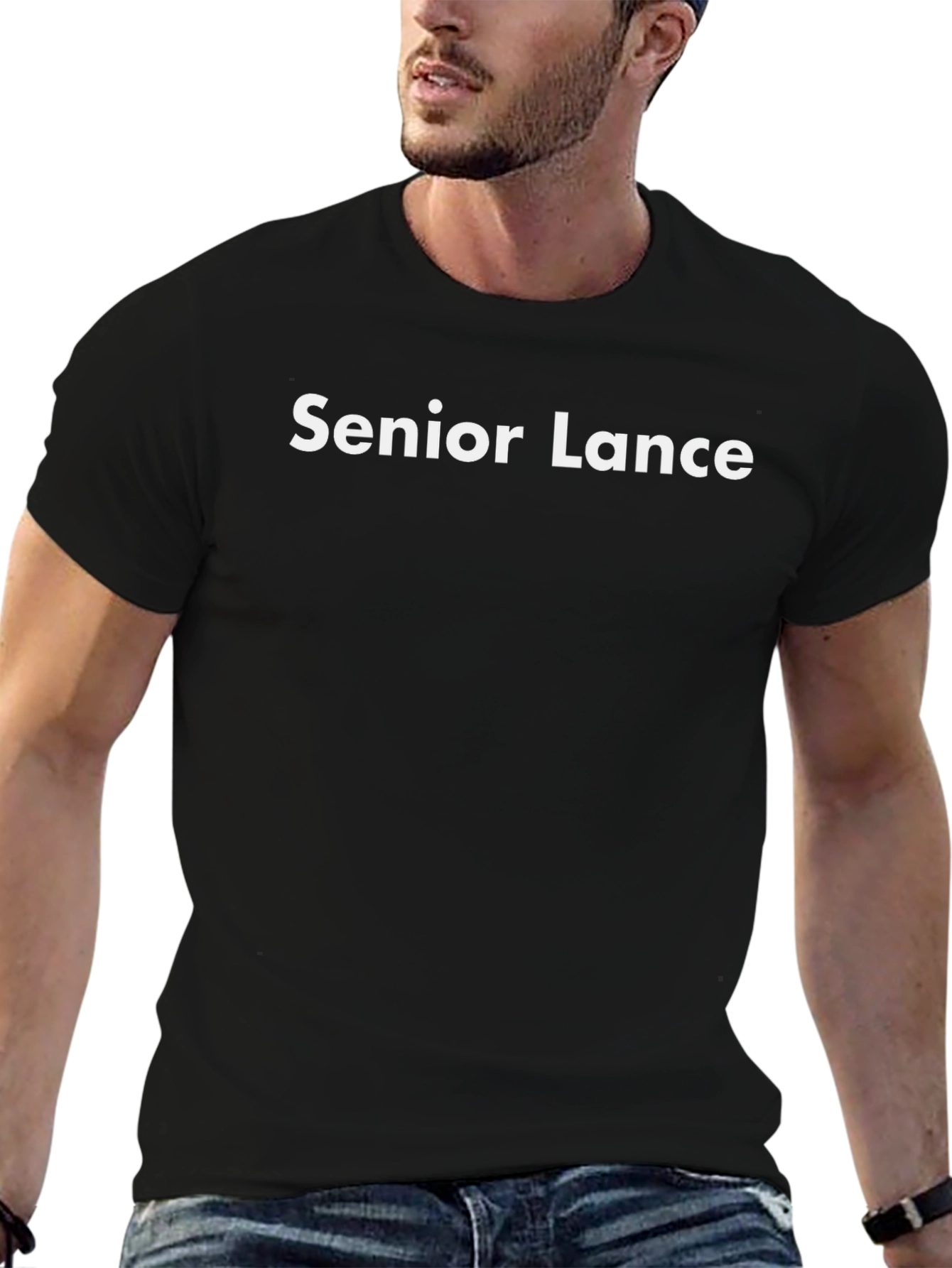 Senior Lance Black T-Shirt