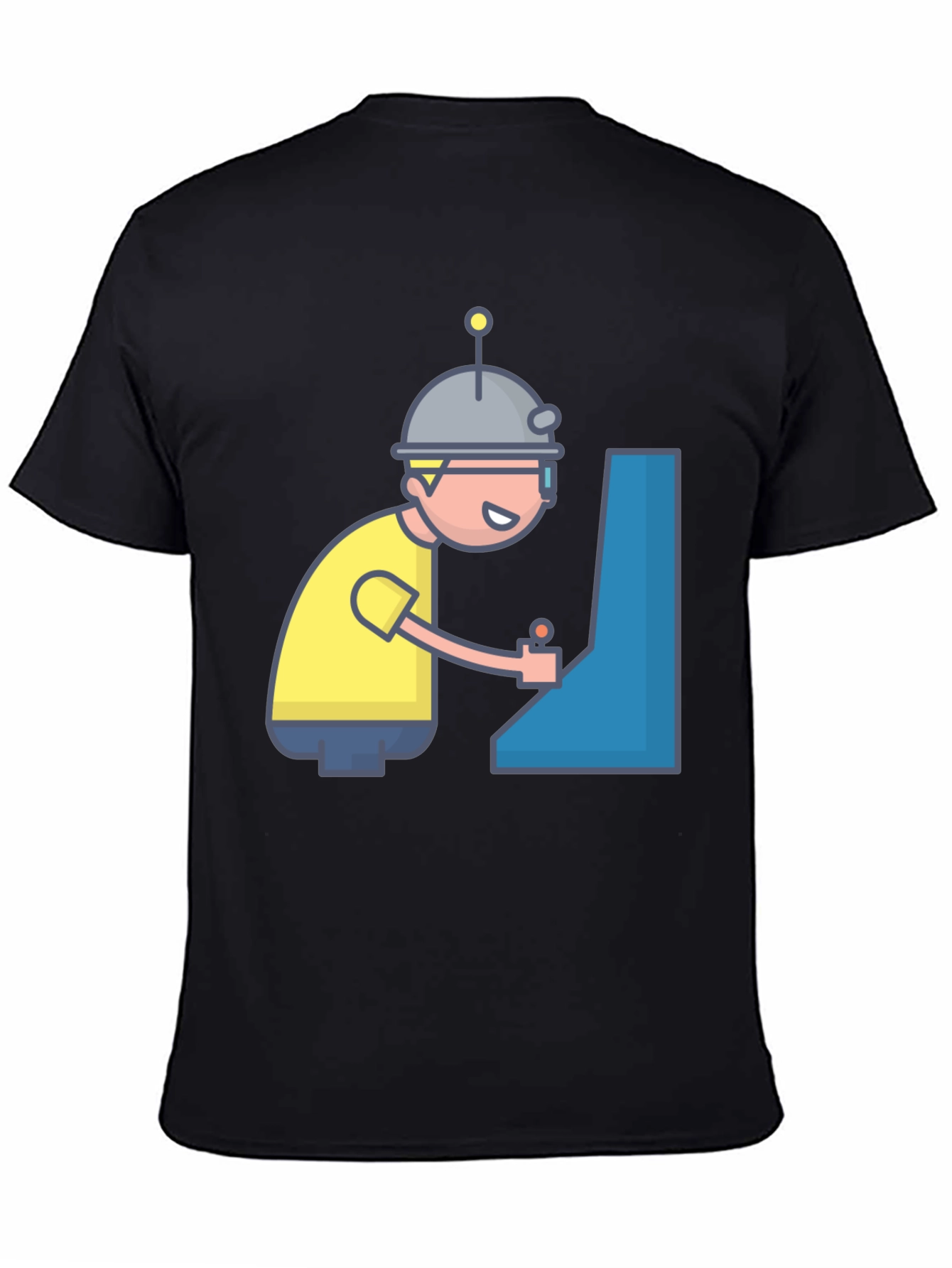 Retro Gamer T-Shirt - Black Cotton Tee