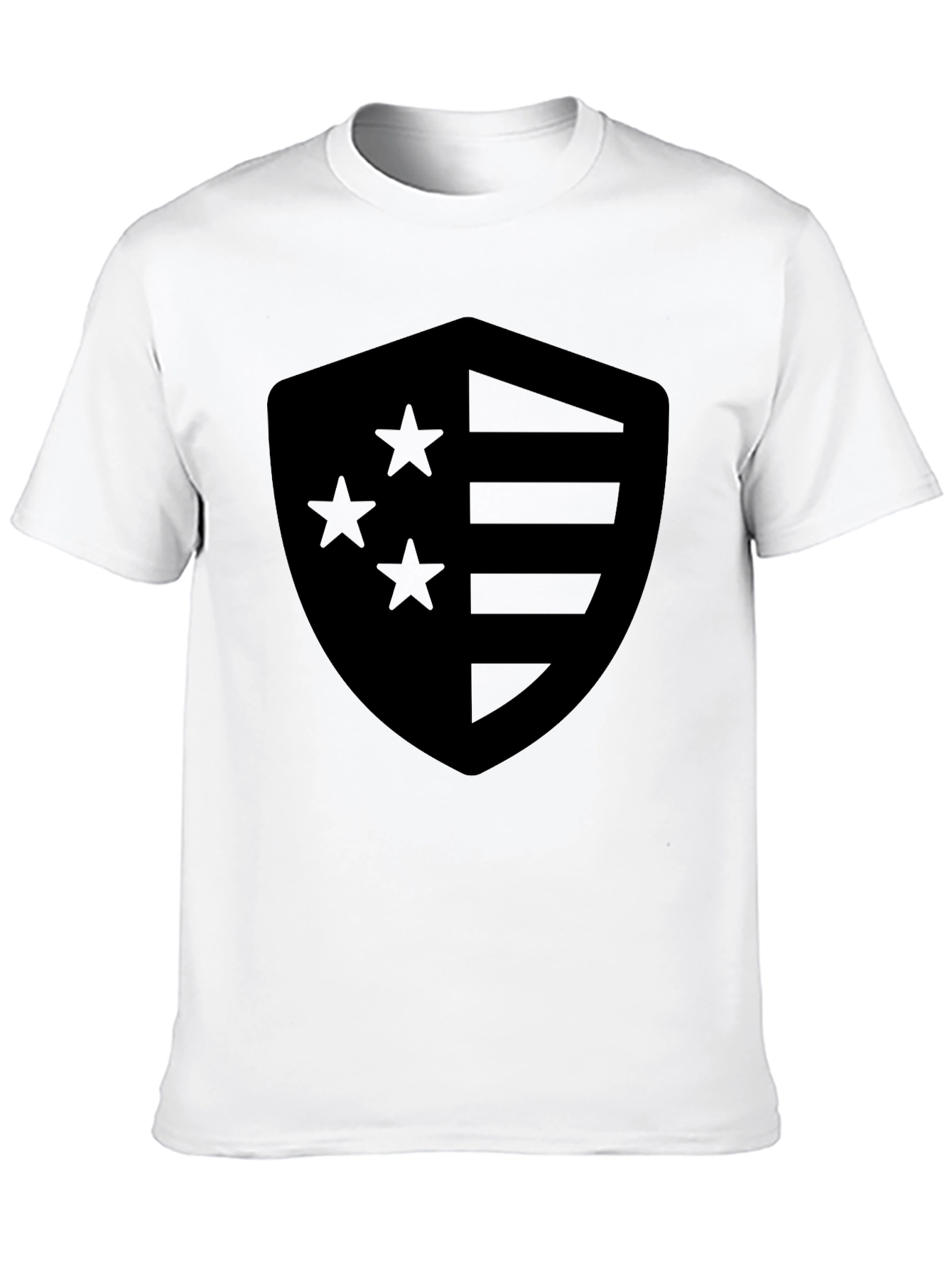 American Shield Graphic Tee - Black