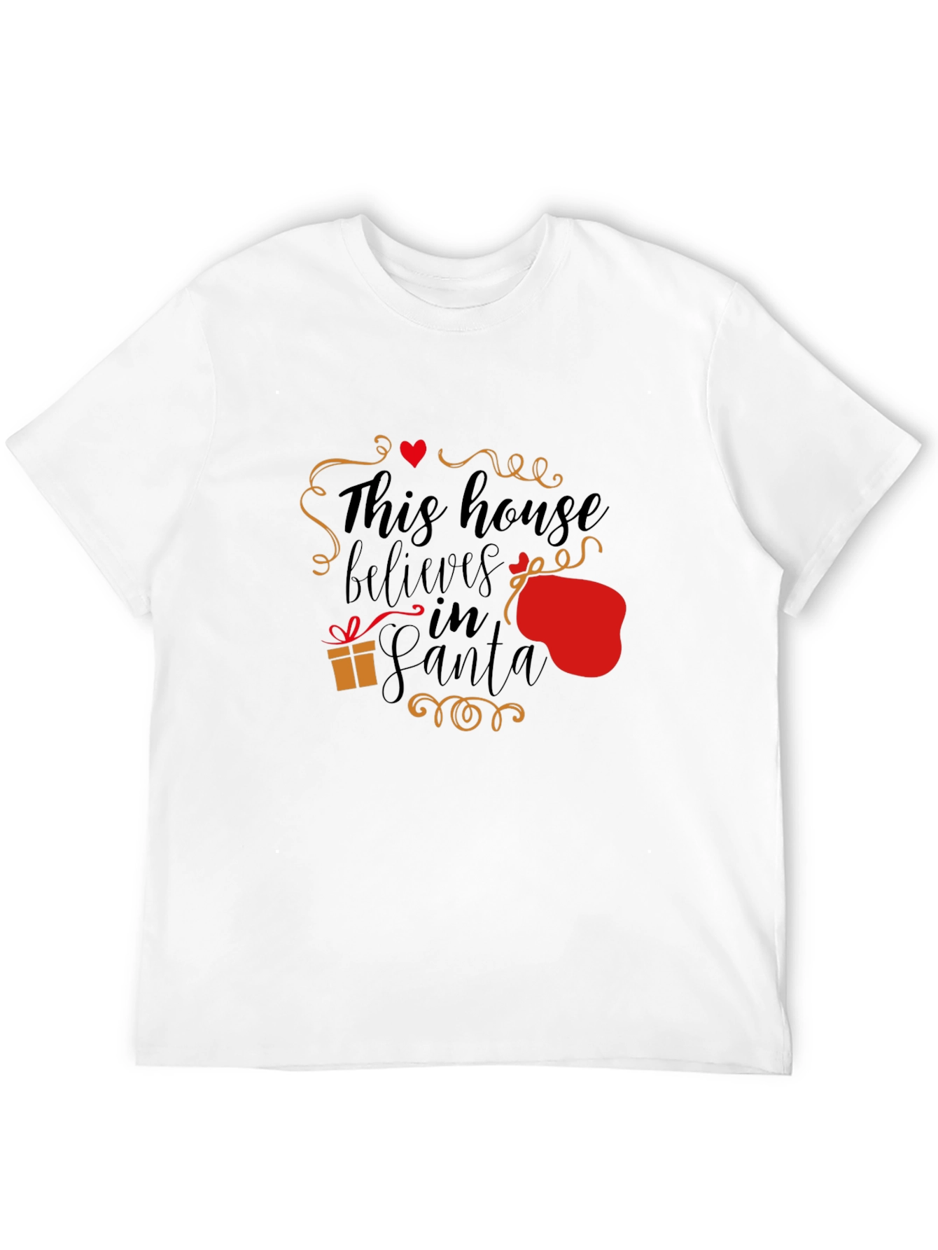 Festive Santa Believer T-Shirt