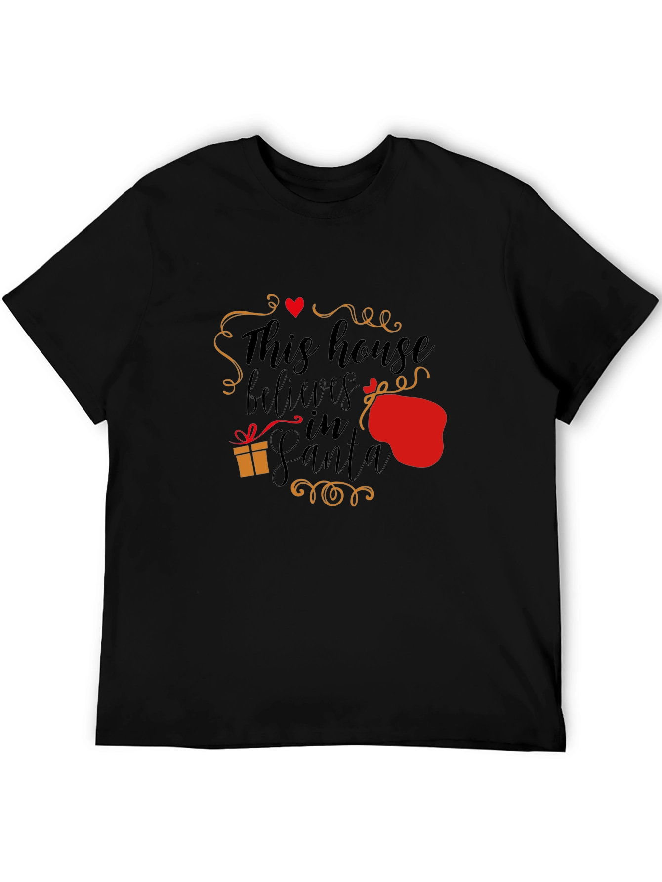 Festive Santa Believer T-Shirt
