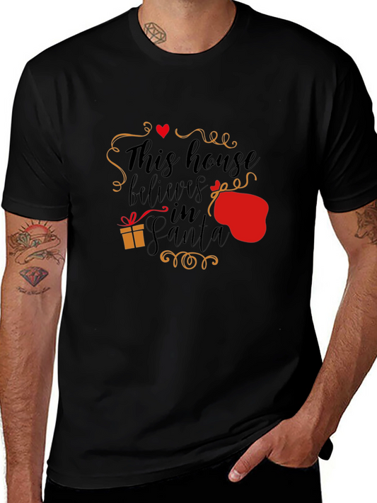 Festive Santa Believer T-Shirt