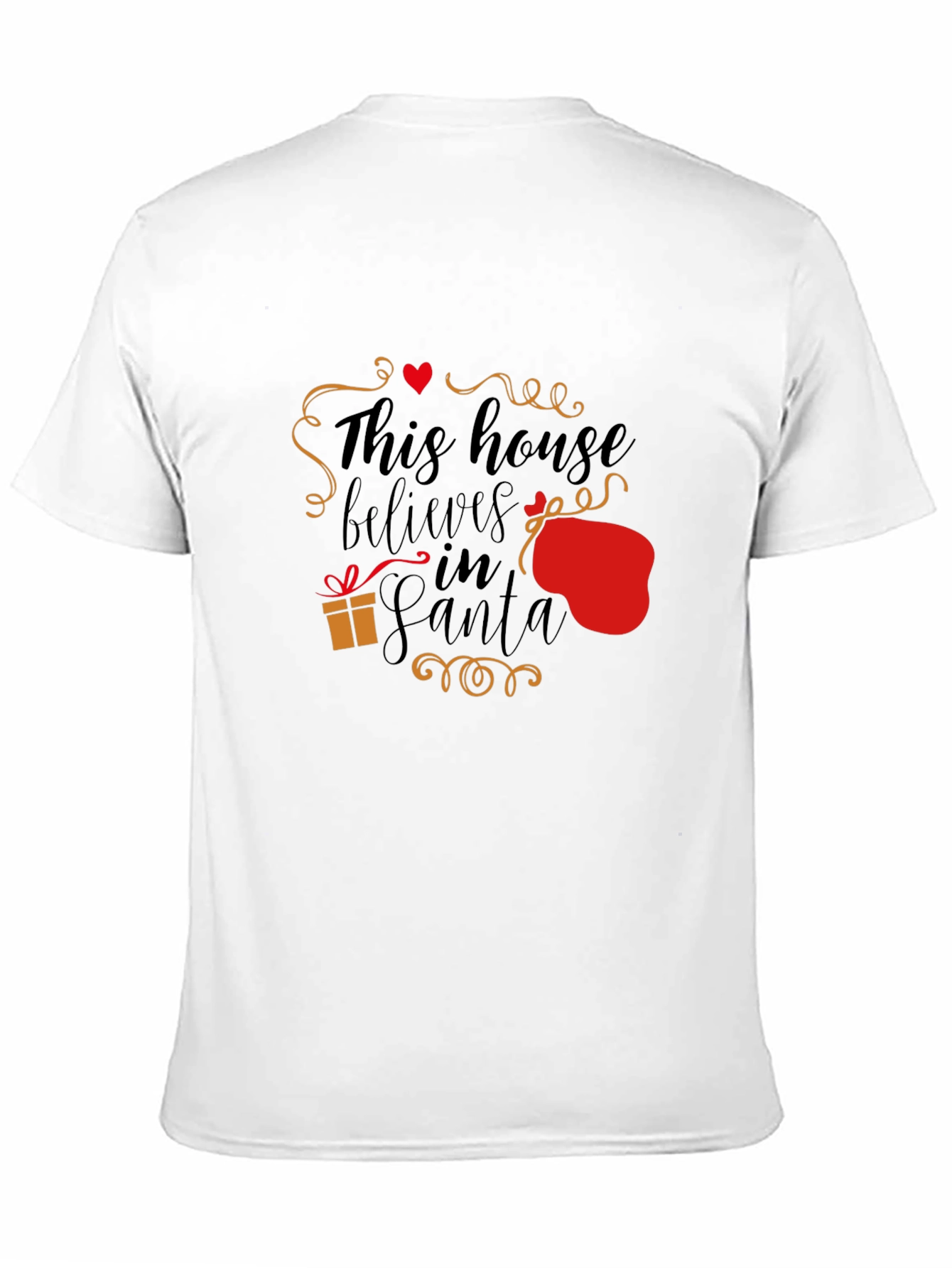 Festive Santa Believer T-Shirt