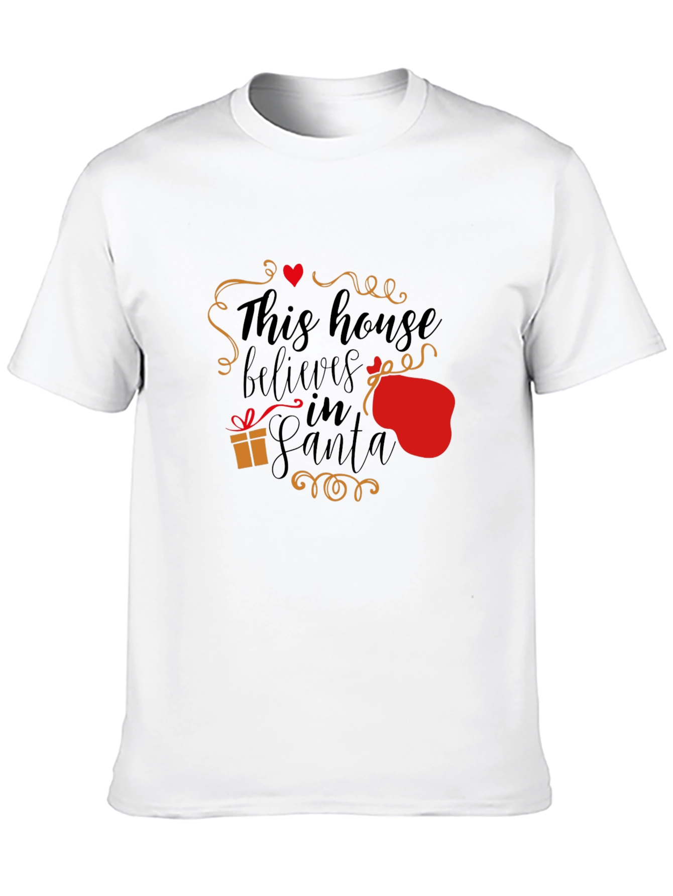 Festive Santa Believer T-Shirt
