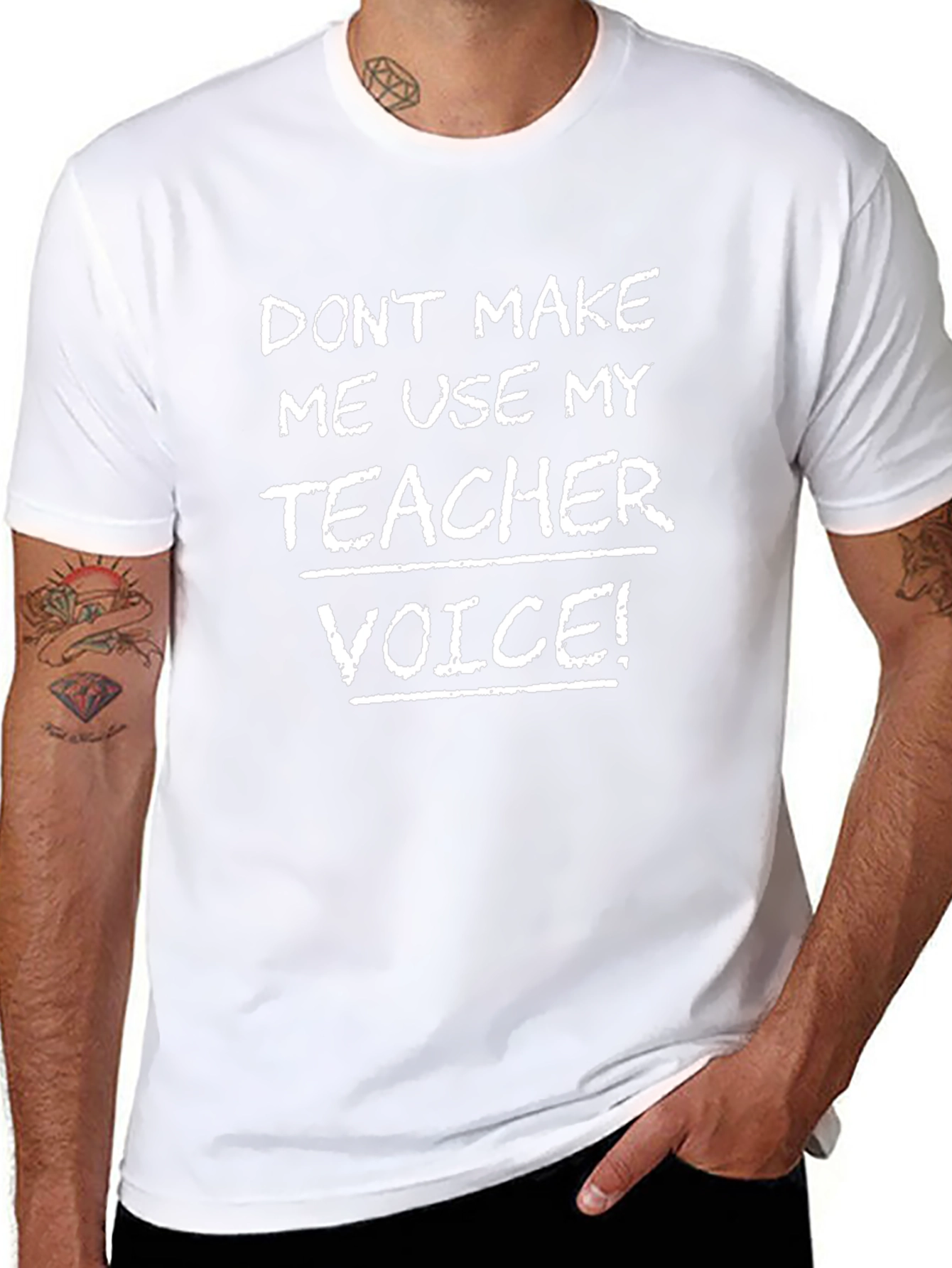 Teacher Voice Funny T-Shirt