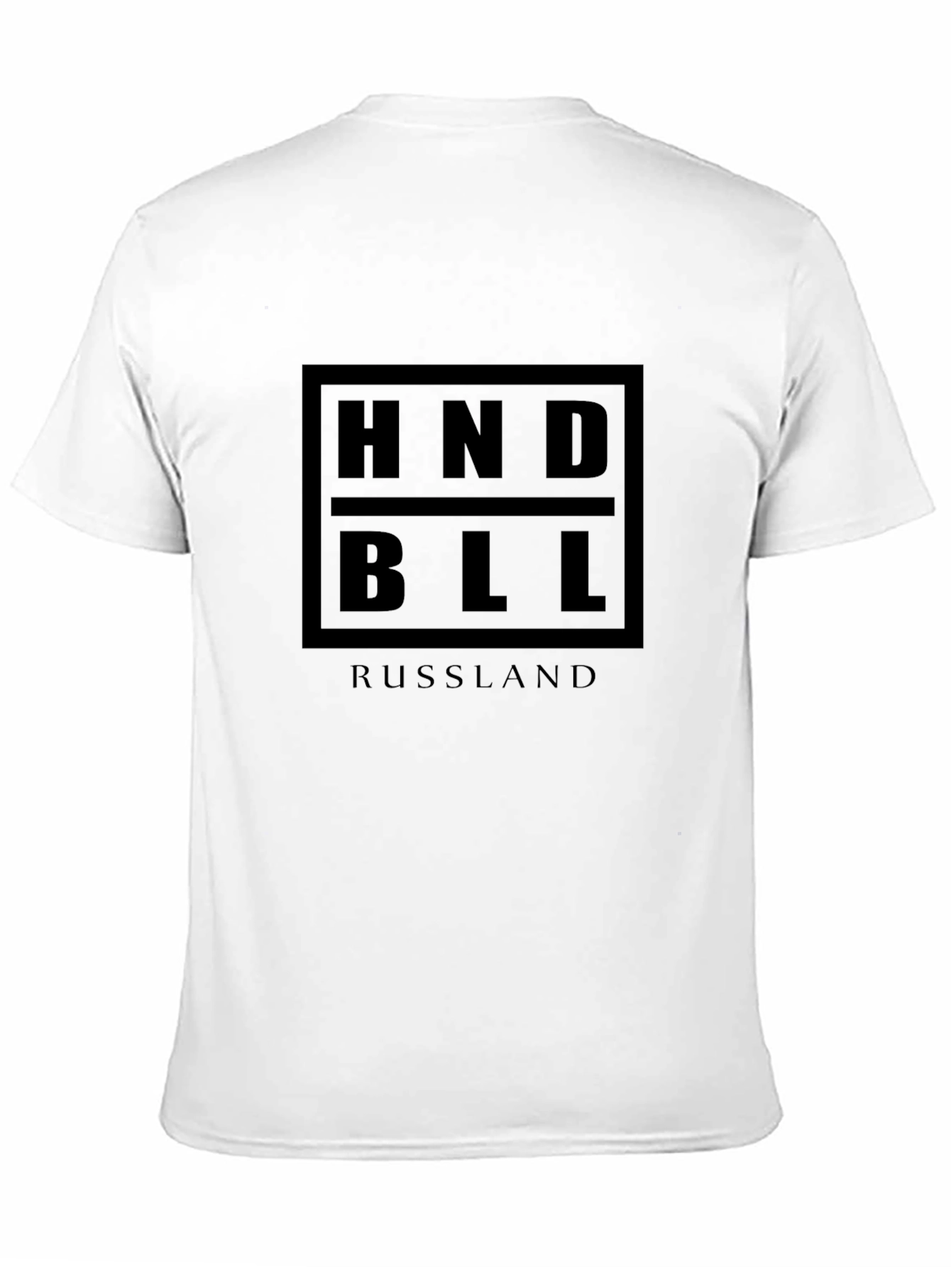 Black HNDBLL Russland T-Shirt
