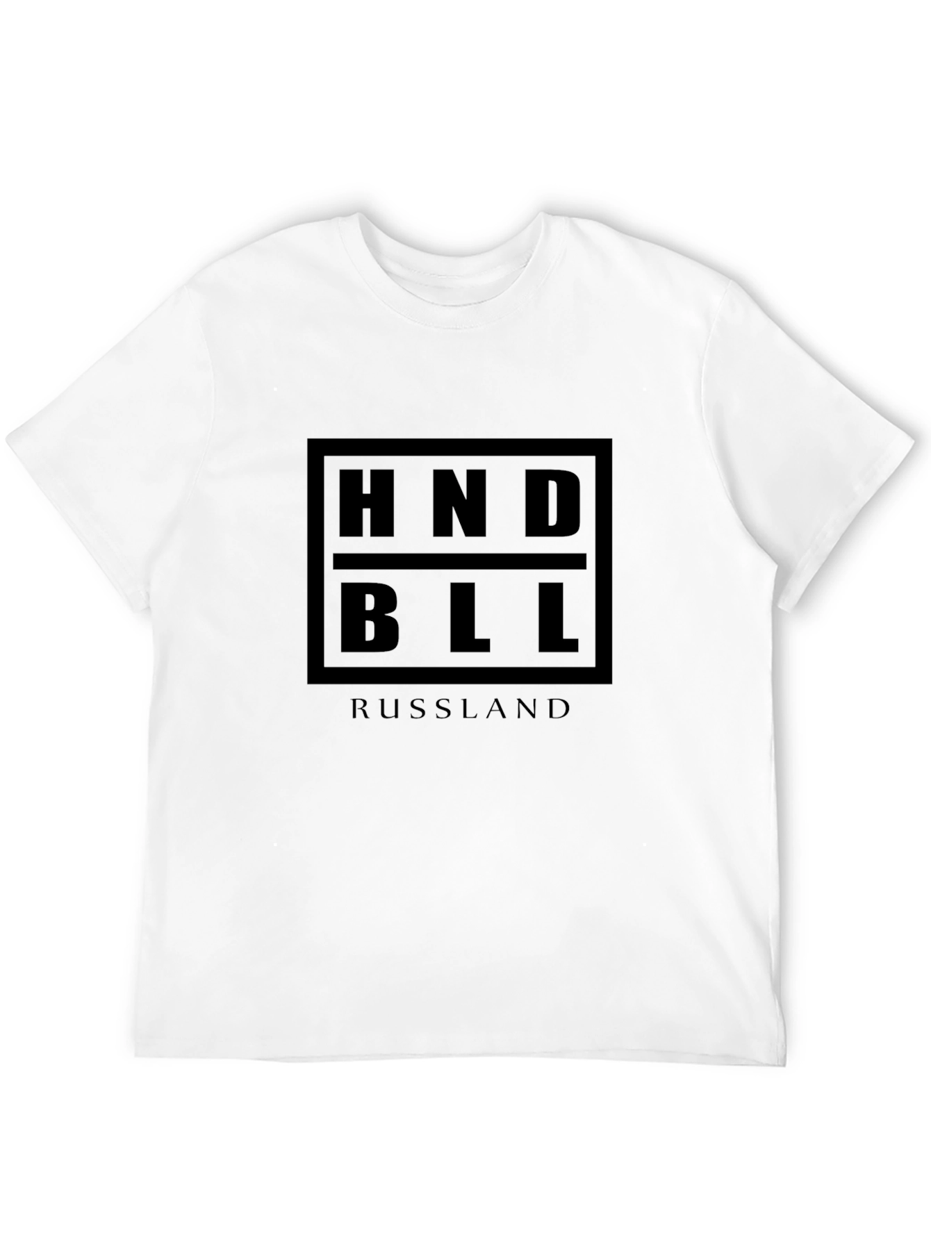 Black HNDBLL Russland T-Shirt
