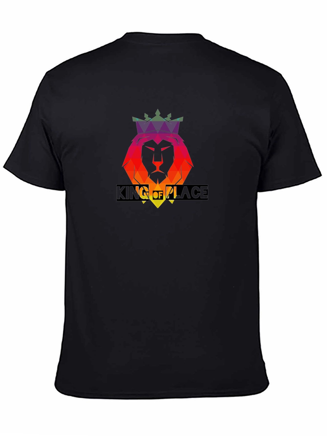 King of Place Graphic Tee - Black T-Shirt