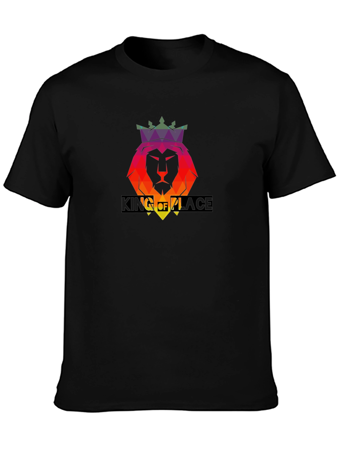 King of Place Graphic Tee - Black T-Shirt