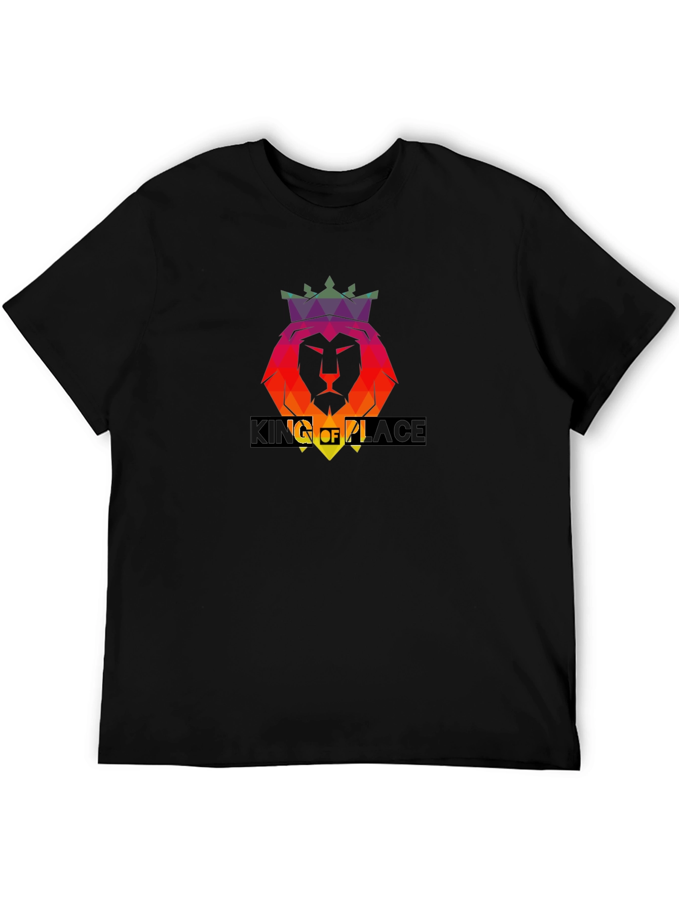 King of Place Graphic Tee - Black T-Shirt