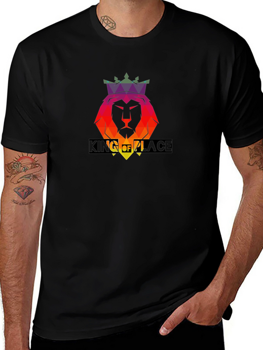 King of Place Graphic Tee - Black T-Shirt