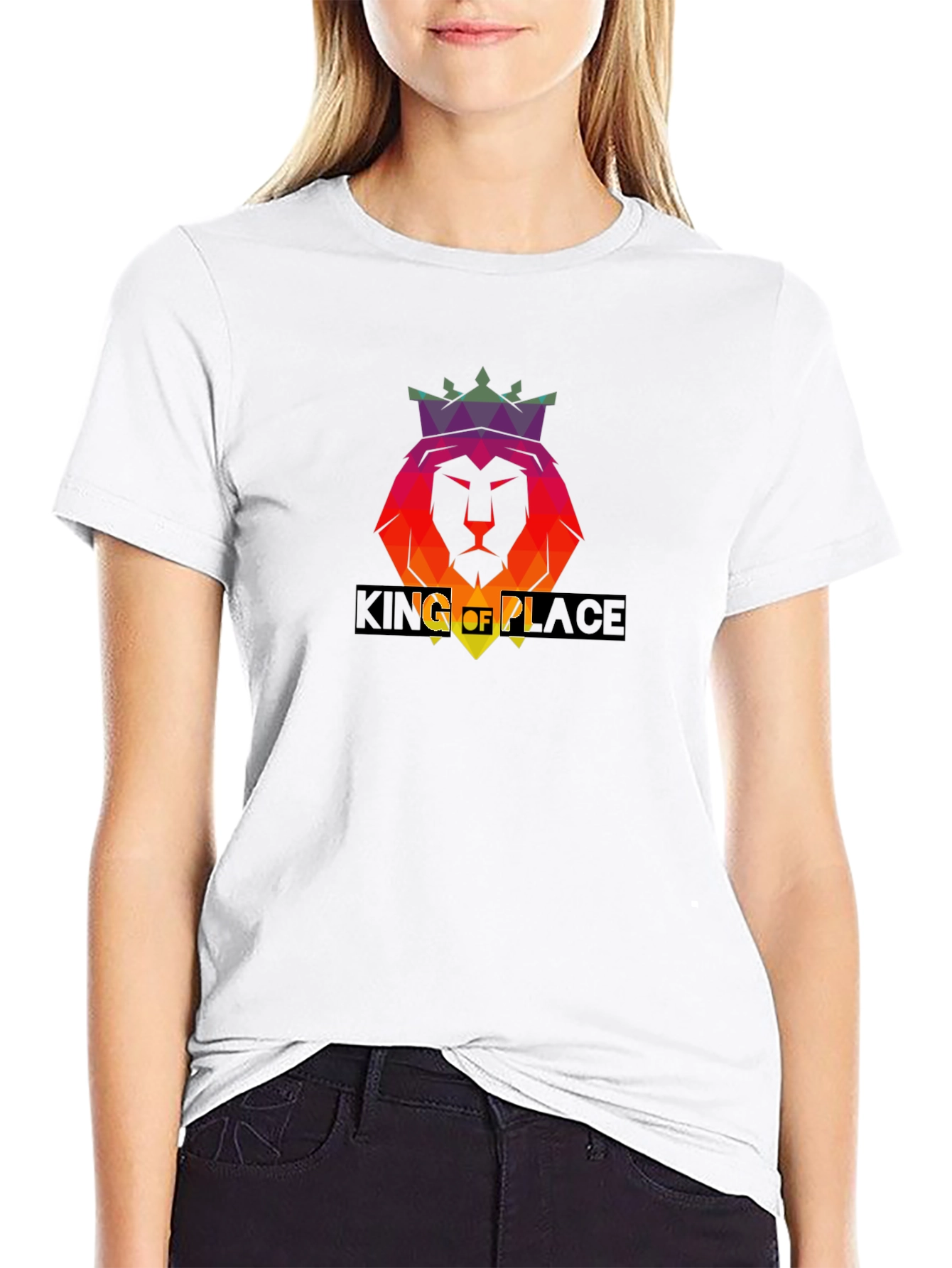 King of Place Graphic Tee - Black T-Shirt