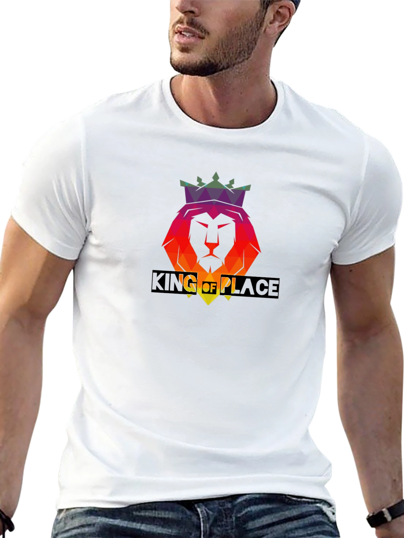King of Place Graphic Tee - Black T-Shirt