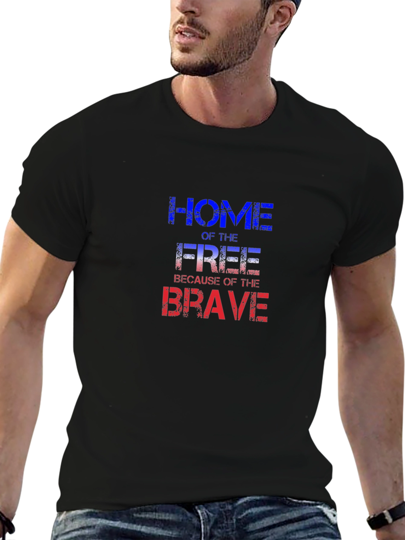 Home of the Free Patriotic T-Shirt
