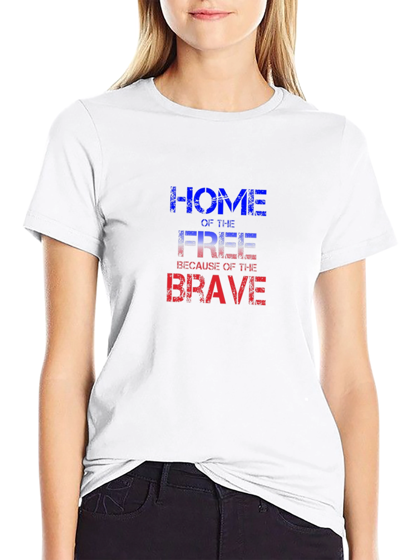 Home of the Free Patriotic T-Shirt