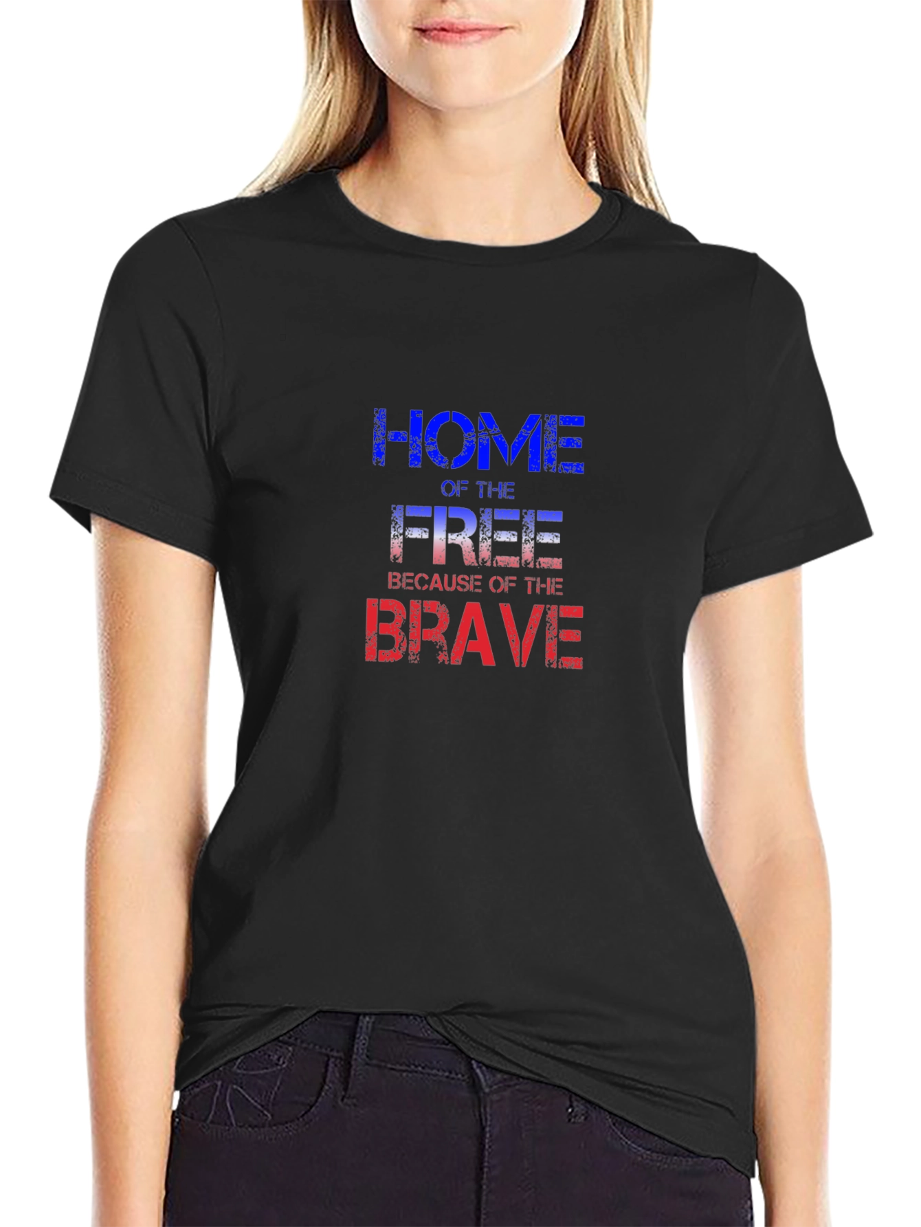 Home of the Free Patriotic T-Shirt
