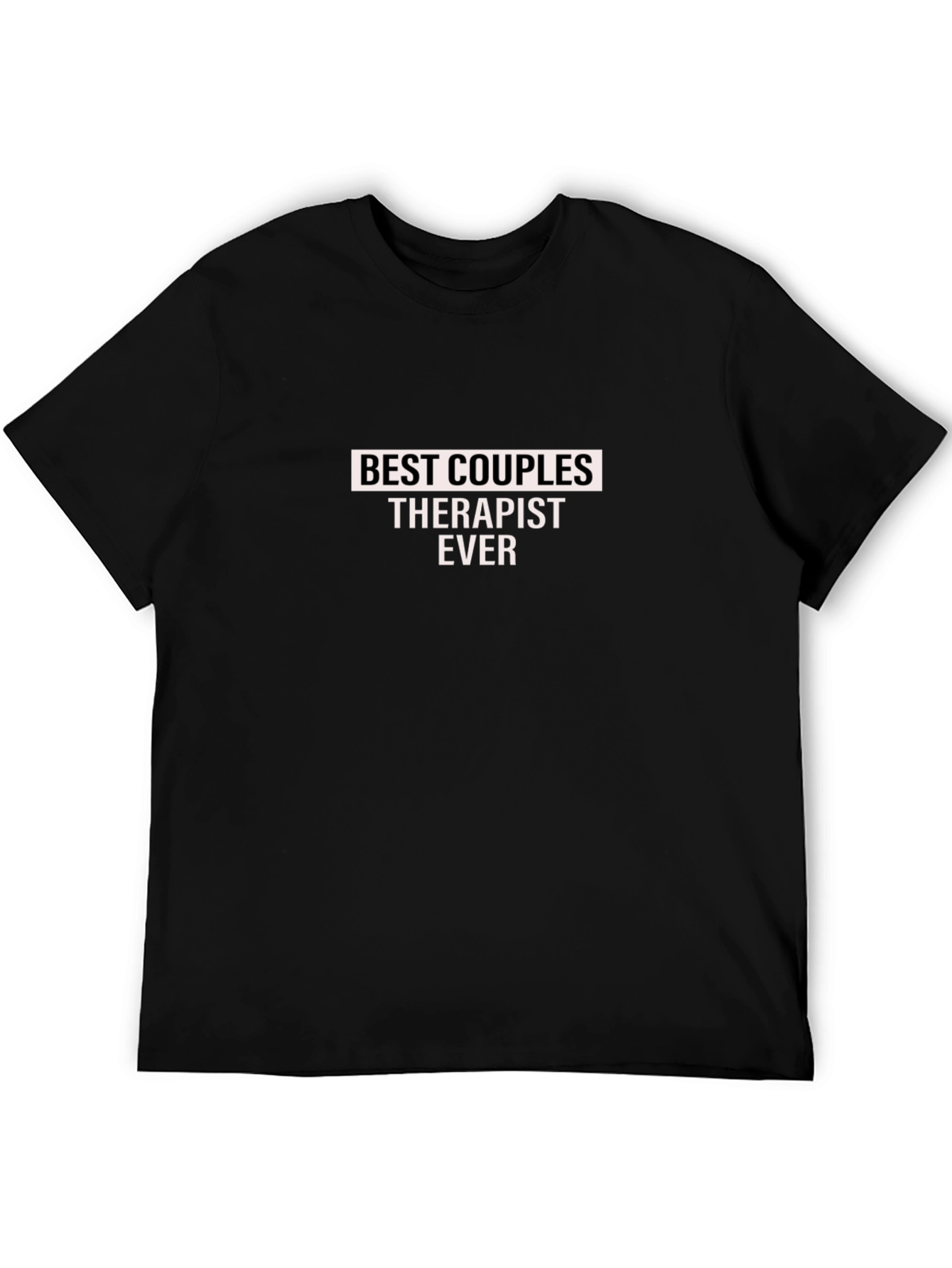 Best Couples Therapist Ever Black T-Shirt