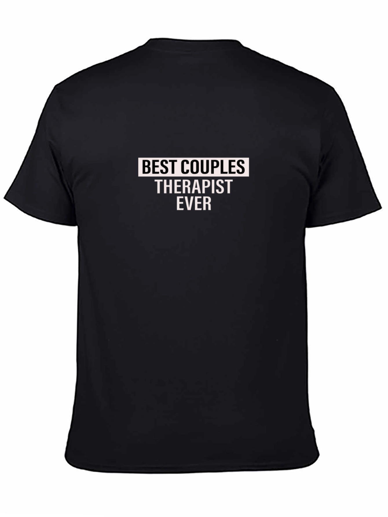 Best Couples Therapist Ever Black T-Shirt