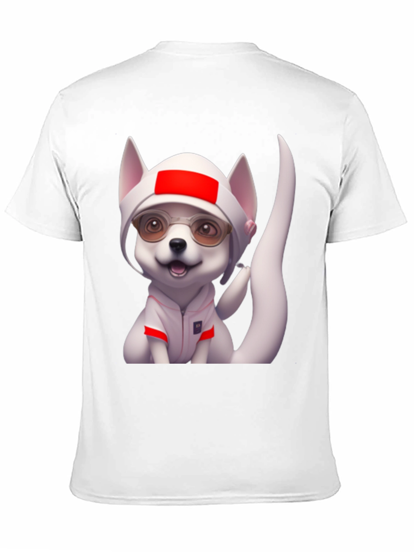 Dog Cartoon Character Graphic Tee