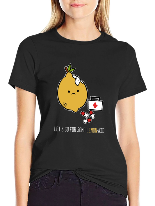Funny Lemon Aid T-Shirt - Get Well Soon