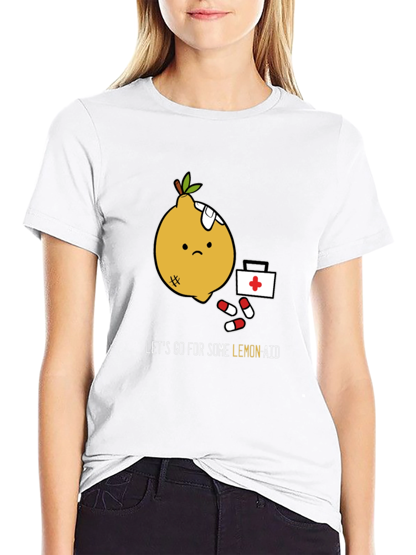 Funny Lemon Aid T-Shirt - Get Well Soon