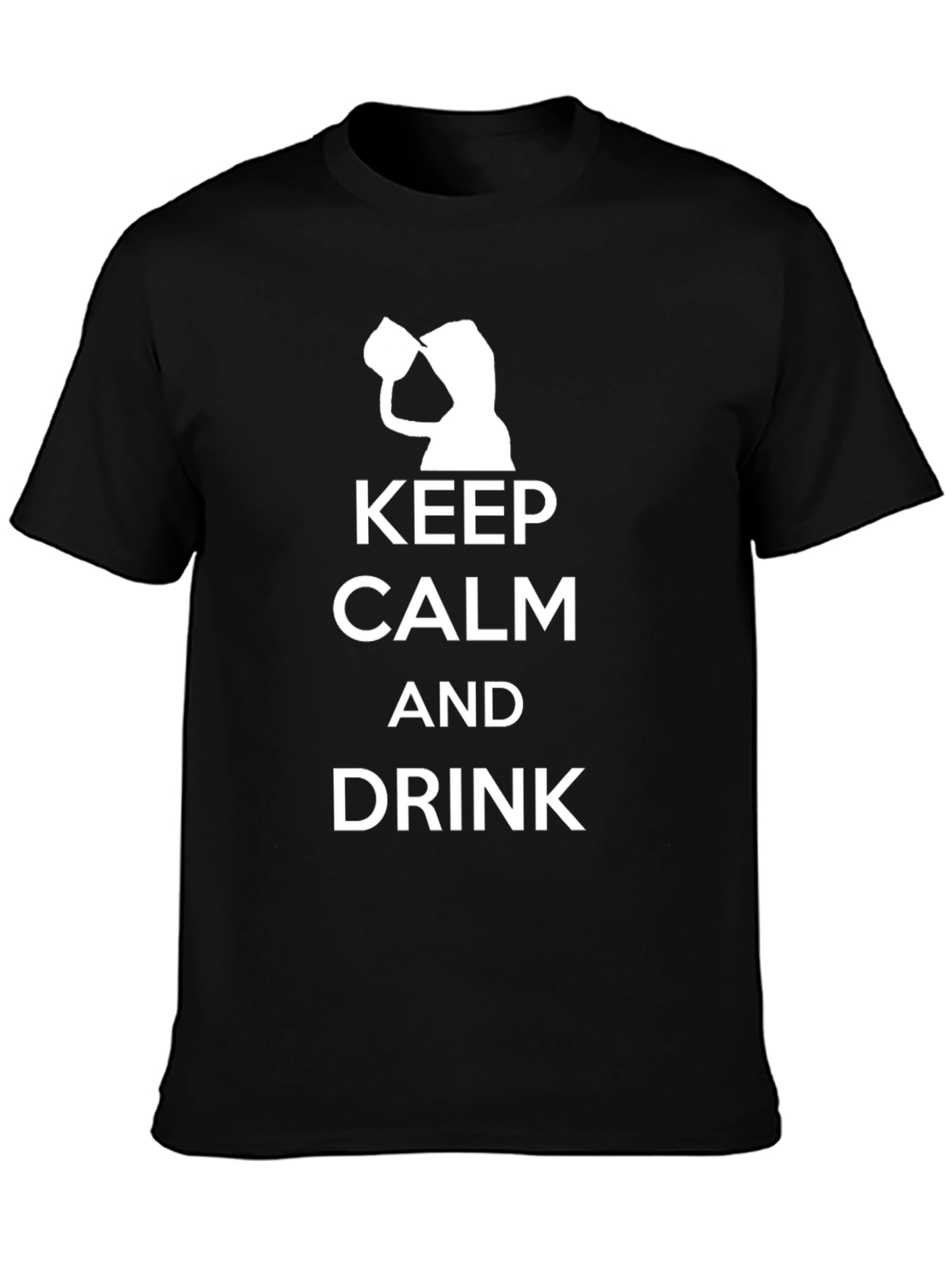 Keep Calm and Drink Black T-Shirt