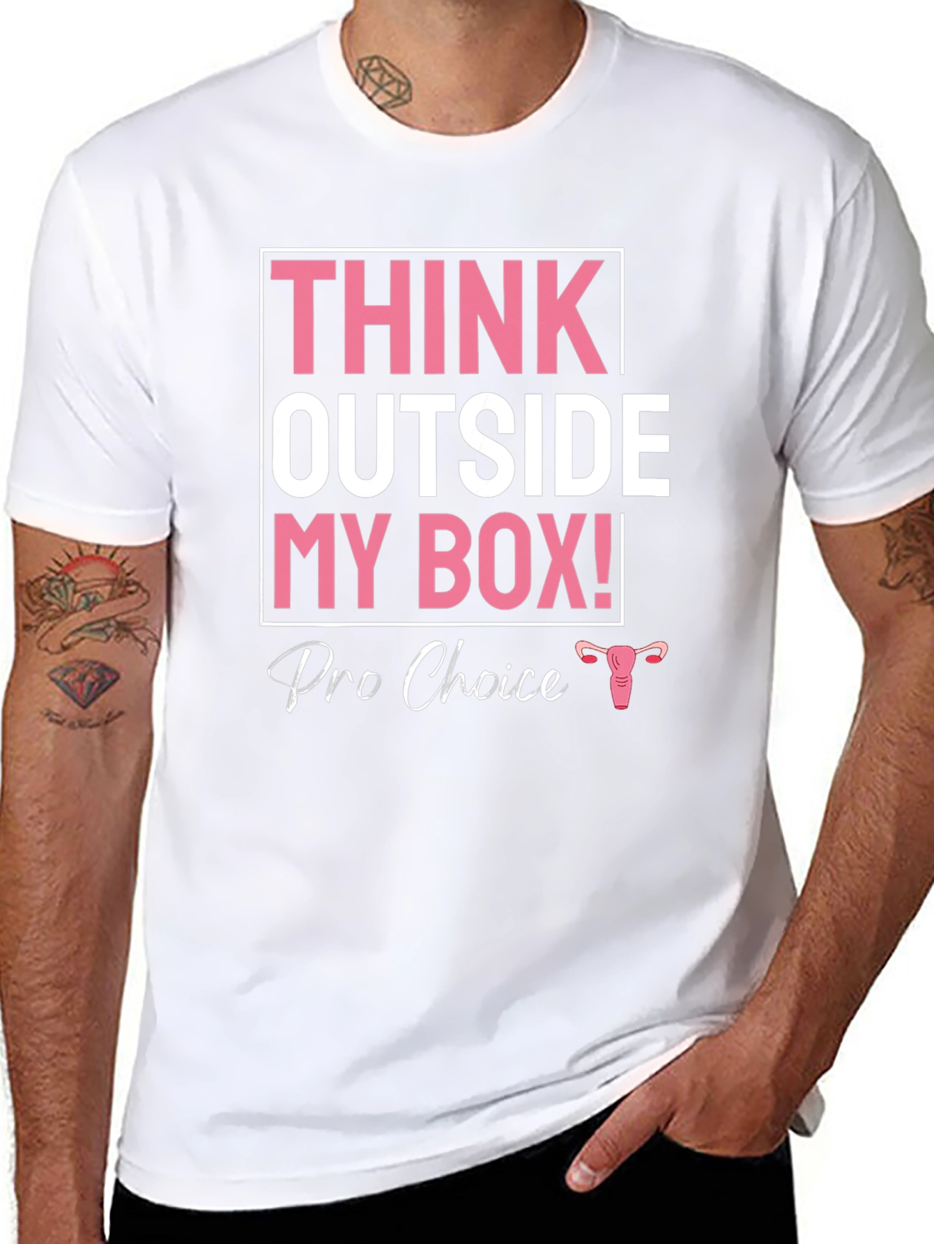 Pro Choice Think Outside My Box T-Shirt