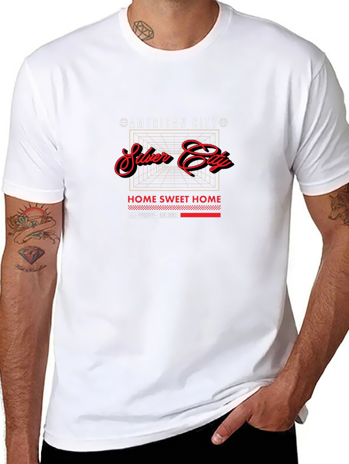Silver City Graphic T-Shirt - Home Sweet Home Tee