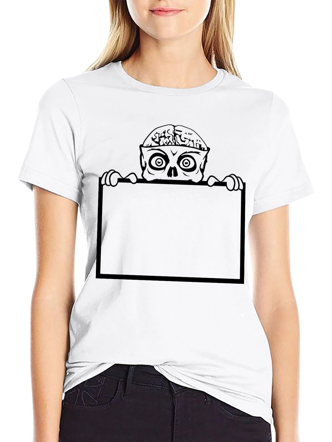 Zombie Graphic Black T-Shirt Halloween